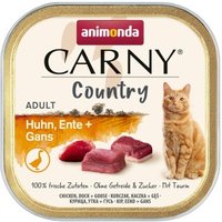 animonda Carny Country Huhn Ente Gans 32x100 g von Animonda