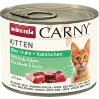 animonda Carny Kitten Rind, Huhn & Kaninchen 12x200 g von Animonda