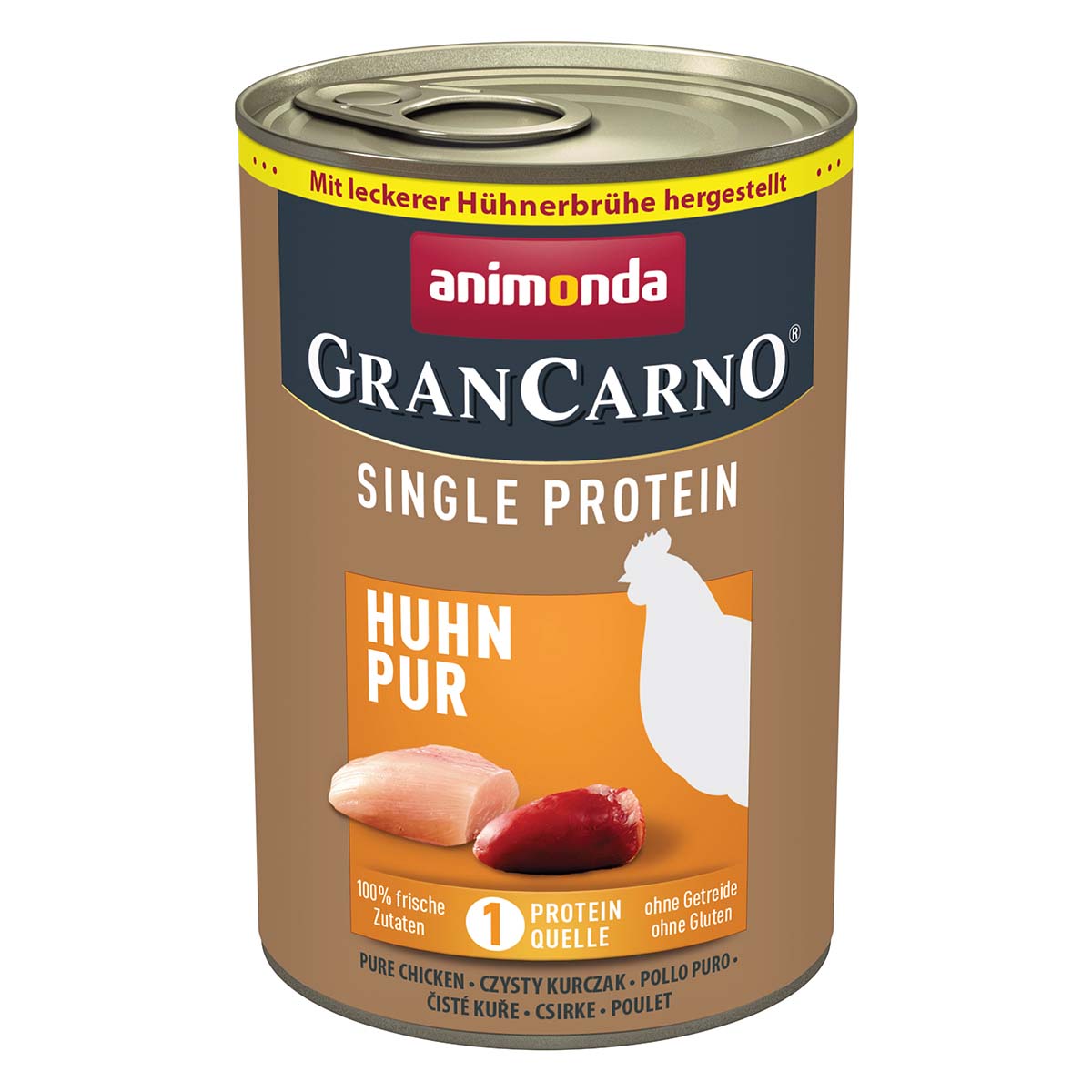 animonda GranCarno single protein Huhn pur 6x400g von animonda GranCarno