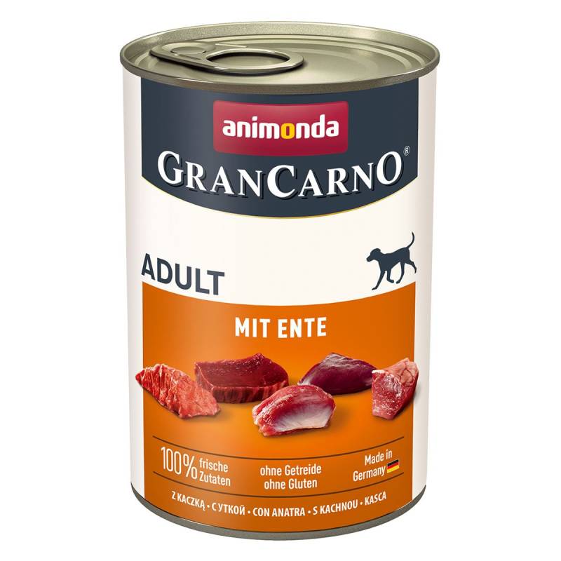 animonda GranCarno Adult mit Ente 6x400g von animonda GranCarno