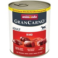 animonda GranCarno Original Nassfutter Hund Adult, Rind 6x800 g von Animonda