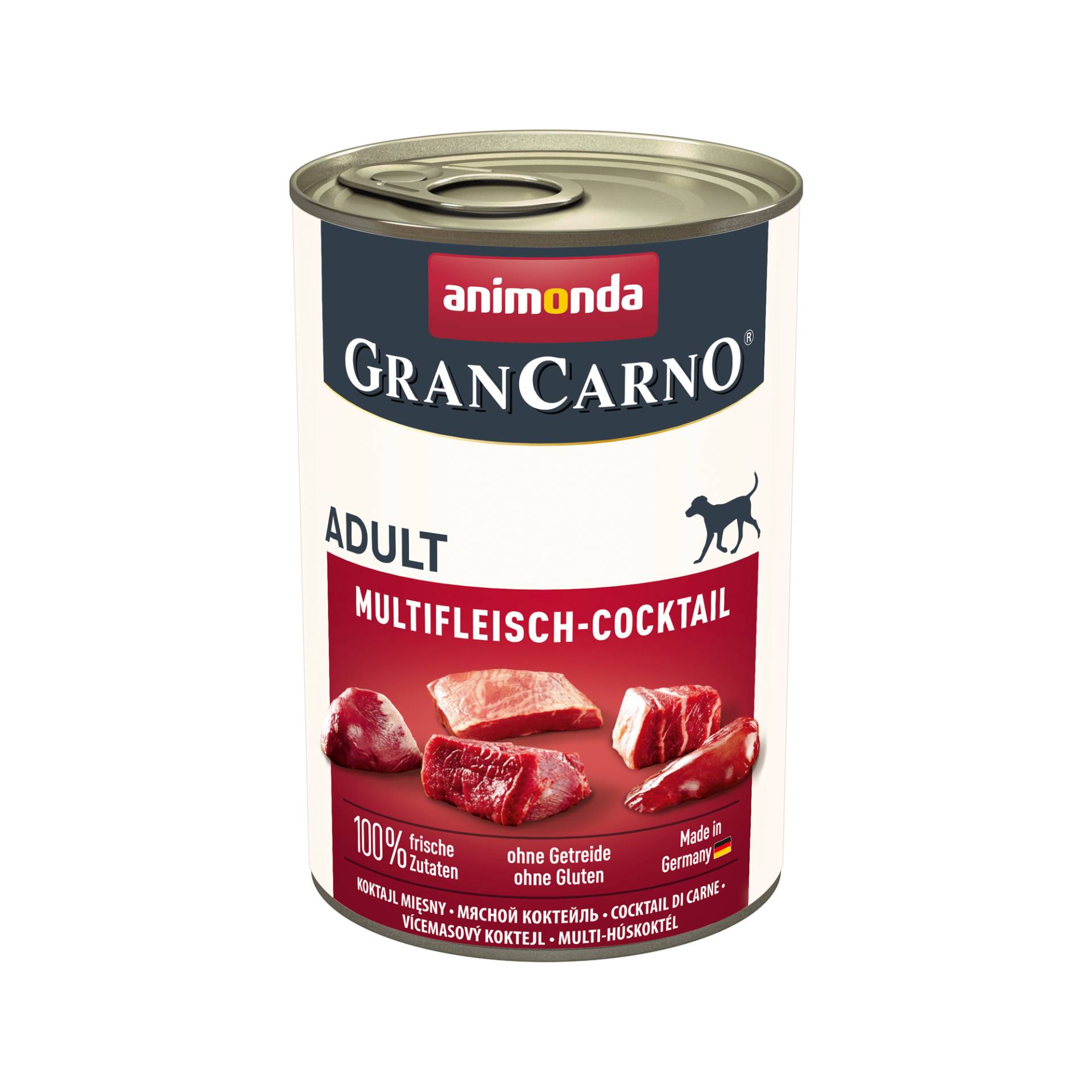 Animonda GranCarno Original Adult Hundefutter - Dosen - Multifleischcocktail - 6 x 800 g von Animonda