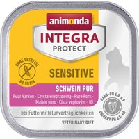 animonda Integra Protect Sensitive 16x100g Schwein pur von Animonda