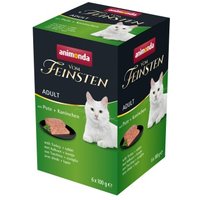 animonda Vom Feinsten Adult 6x100g mit Pute und Kaninchen von Animonda