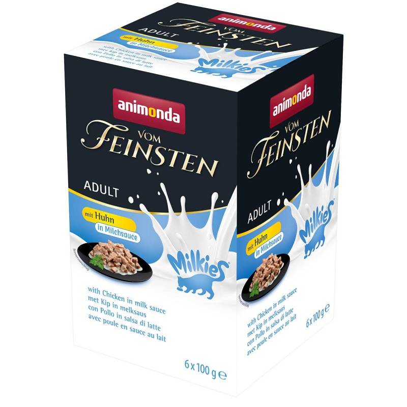 animonda vom Feinsten Adult mit Huhn in MilchSauce 32x100g von animonda vom Feinsten