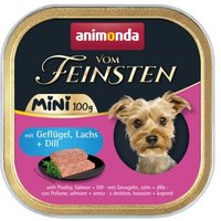 animonda Vom Feinsten Adult Mini 32x100 g Geflügel & Lachs von Animonda