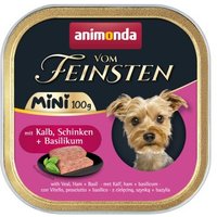 animonda Vom Feinsten Adult Mini 32x100 g Kalb & Schinken von Animonda