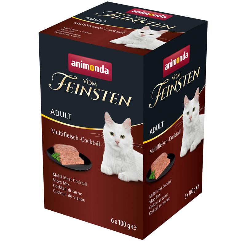 animonda vom Feinsten Adult Multi-Fleischcocktail 6x100g von animonda vom Feinsten