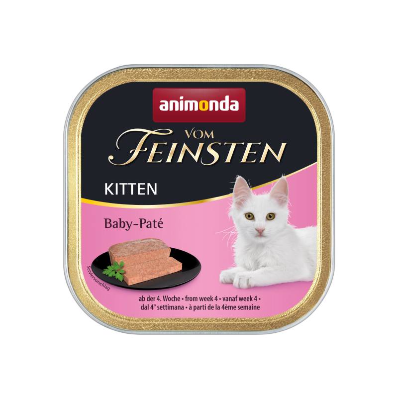 Animonda Vom Feinsten Baby Pate Katzenfutter - Schälchen - 32 x 100 g von Animonda