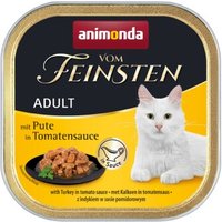 animonda Vom Feinsten Adult 32x100g Pute, in Tomatensauce von Animonda