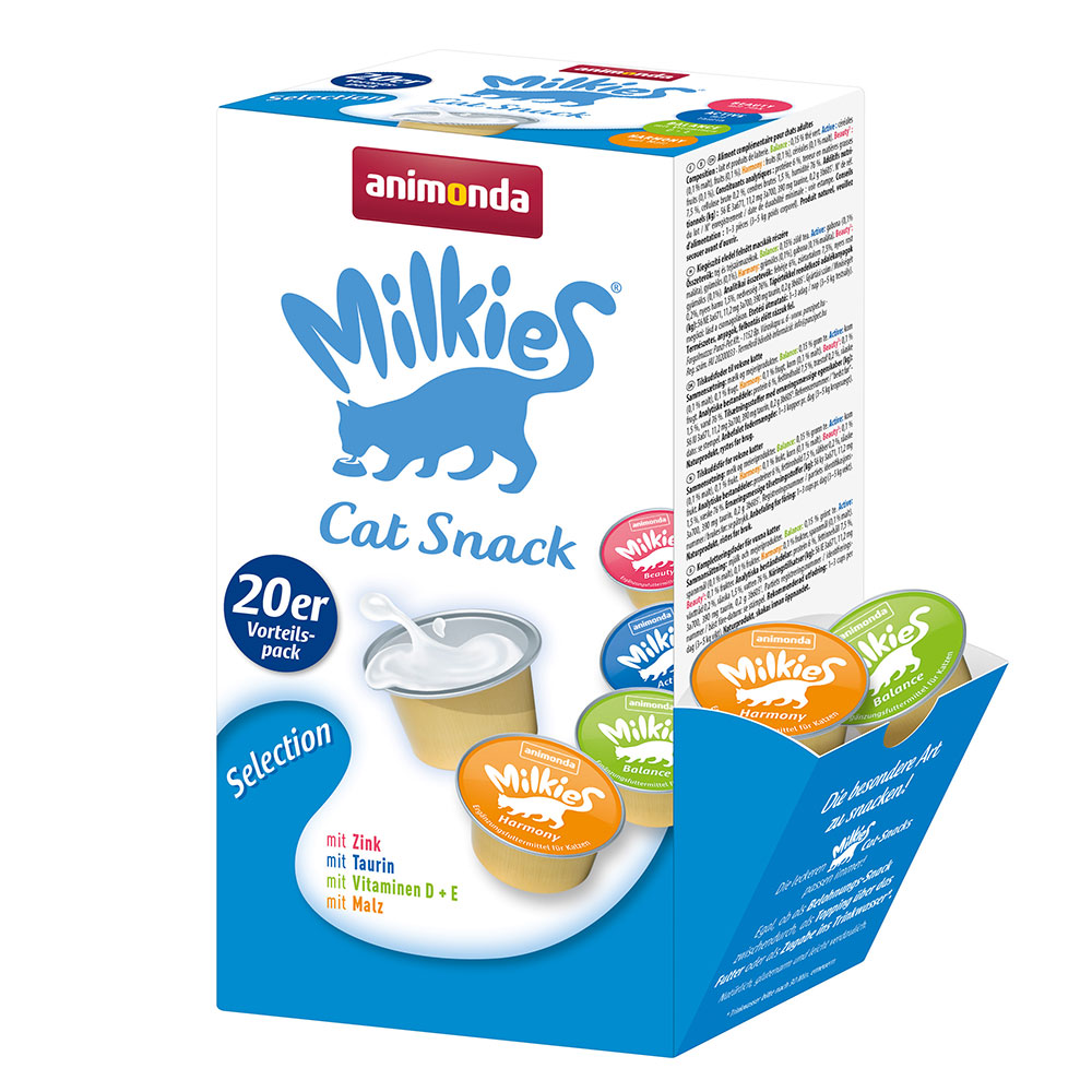 animonda Milkies Mixpaket - Mixpaket 1 Selection (20 x 15 g) von Animonda