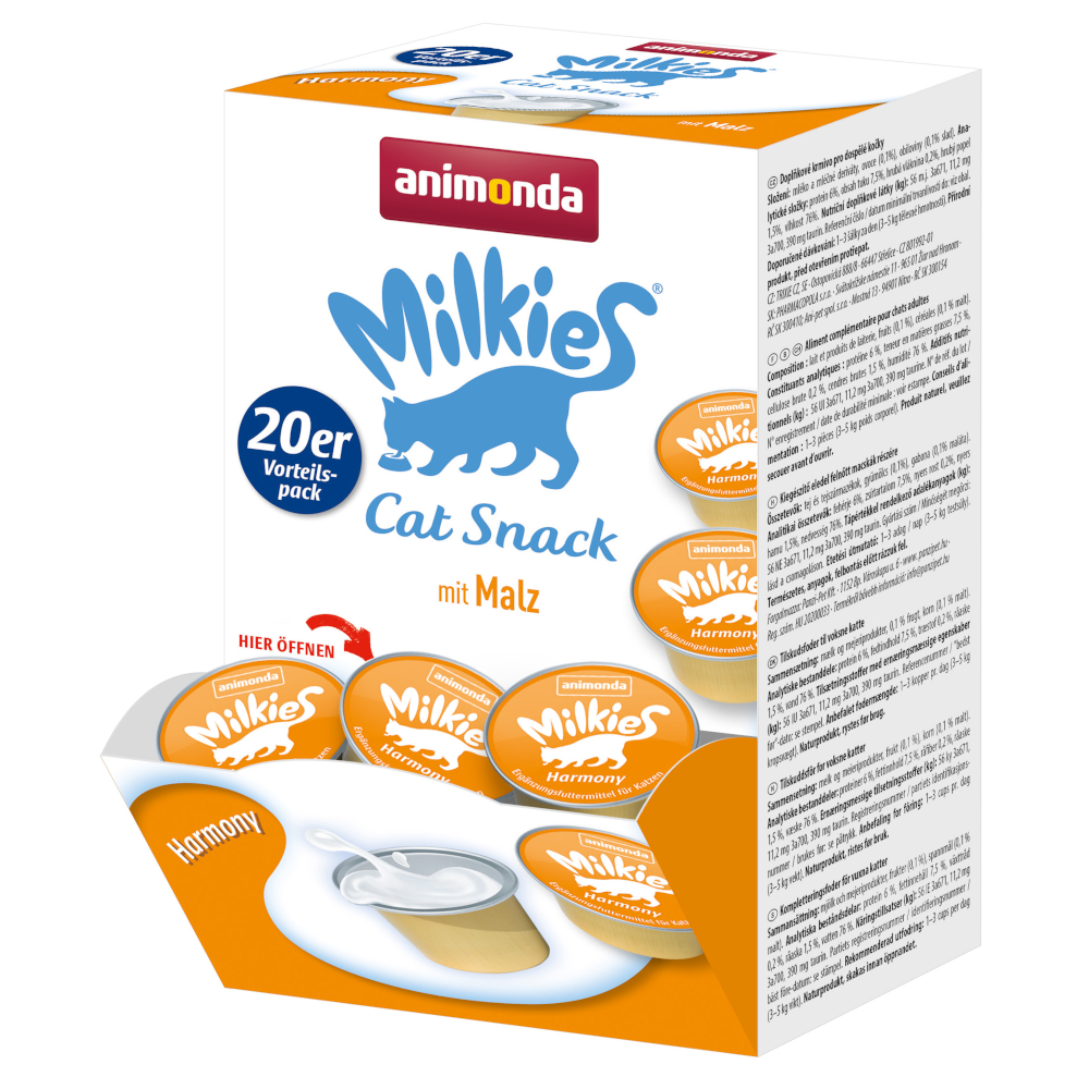 Multipack animonda Milkies - Sparpaket: Harmony 60 x 15 g Multipack animonda Milkies - Sparpaket: Harmony 60 x 15 g von Animonda