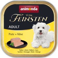 animonda Vom Feinsten Adult in Sauce 22x150g Pute & Käse von Animonda