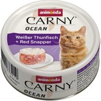 animonda Carny Adult Ocean 12 x 80 g Weißer Thunfisch & Red Snapper von Animonda