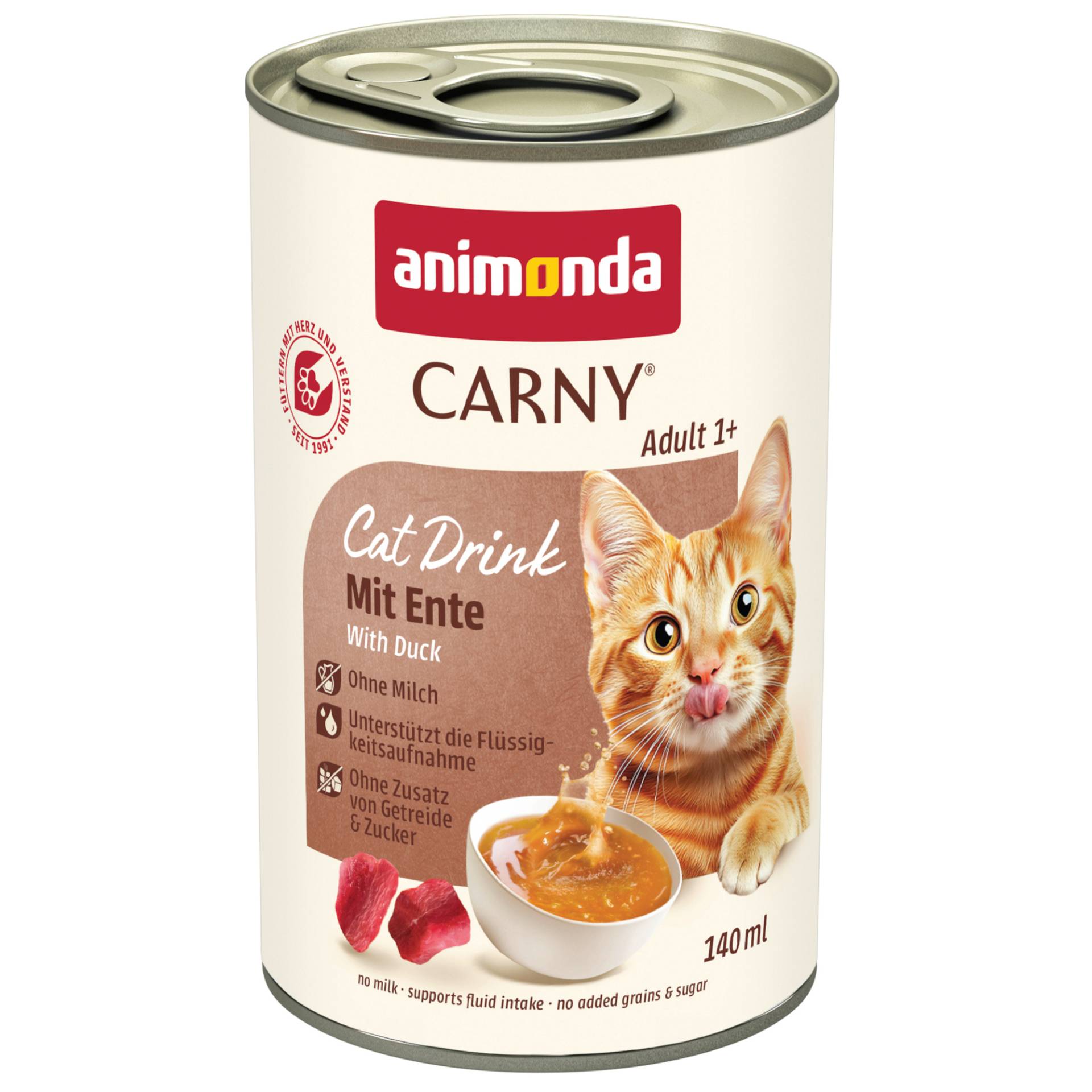 animonda Carny Cat Drink 12 x 140 ml - Ente animonda Carny Cat Drink 12 x 140 ml - Ente von Animonda