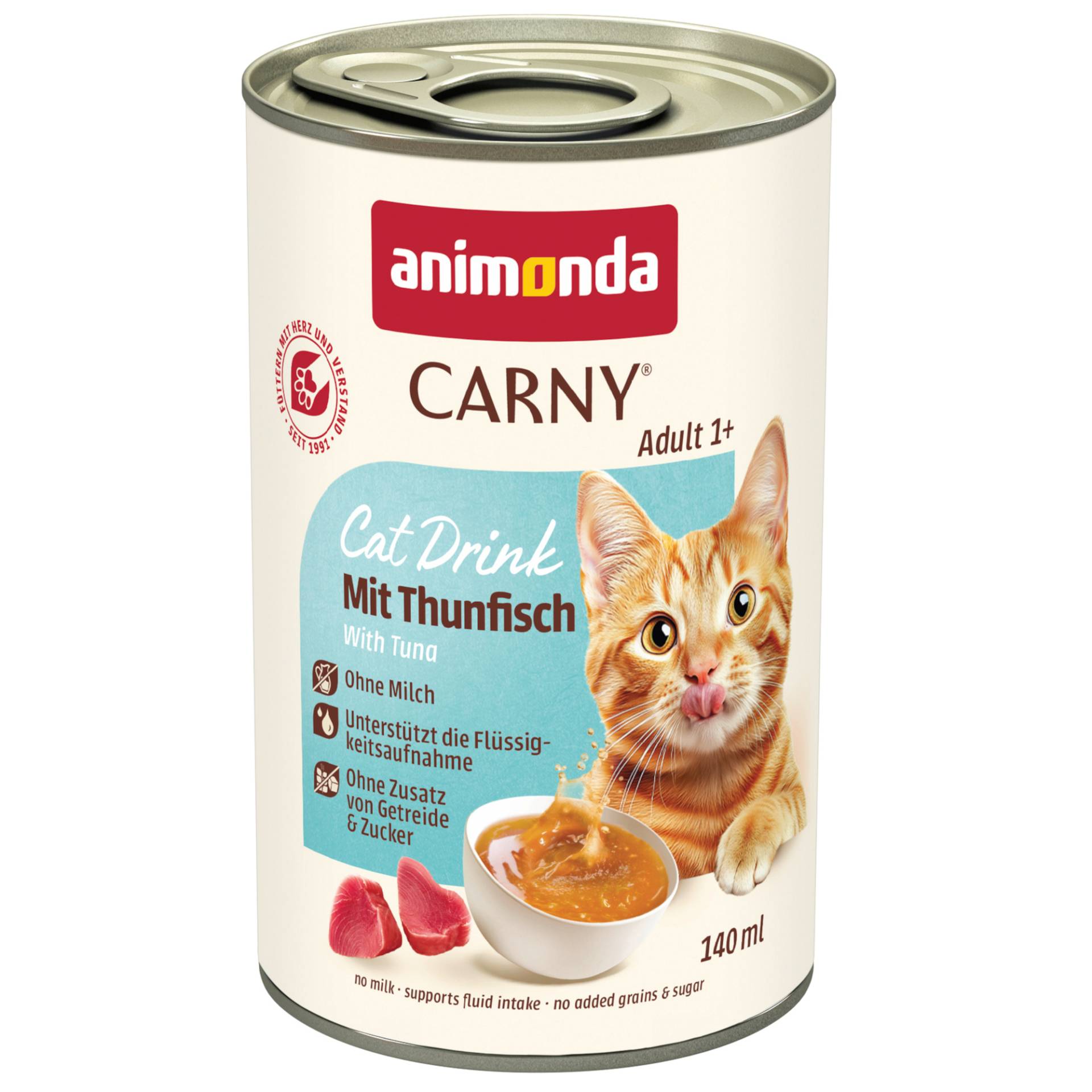 animonda Carny Cat Drink 12 x 140 ml - Thunfisch animonda Carny Cat Drink 12 x 140 ml - Thunfisch von Animonda