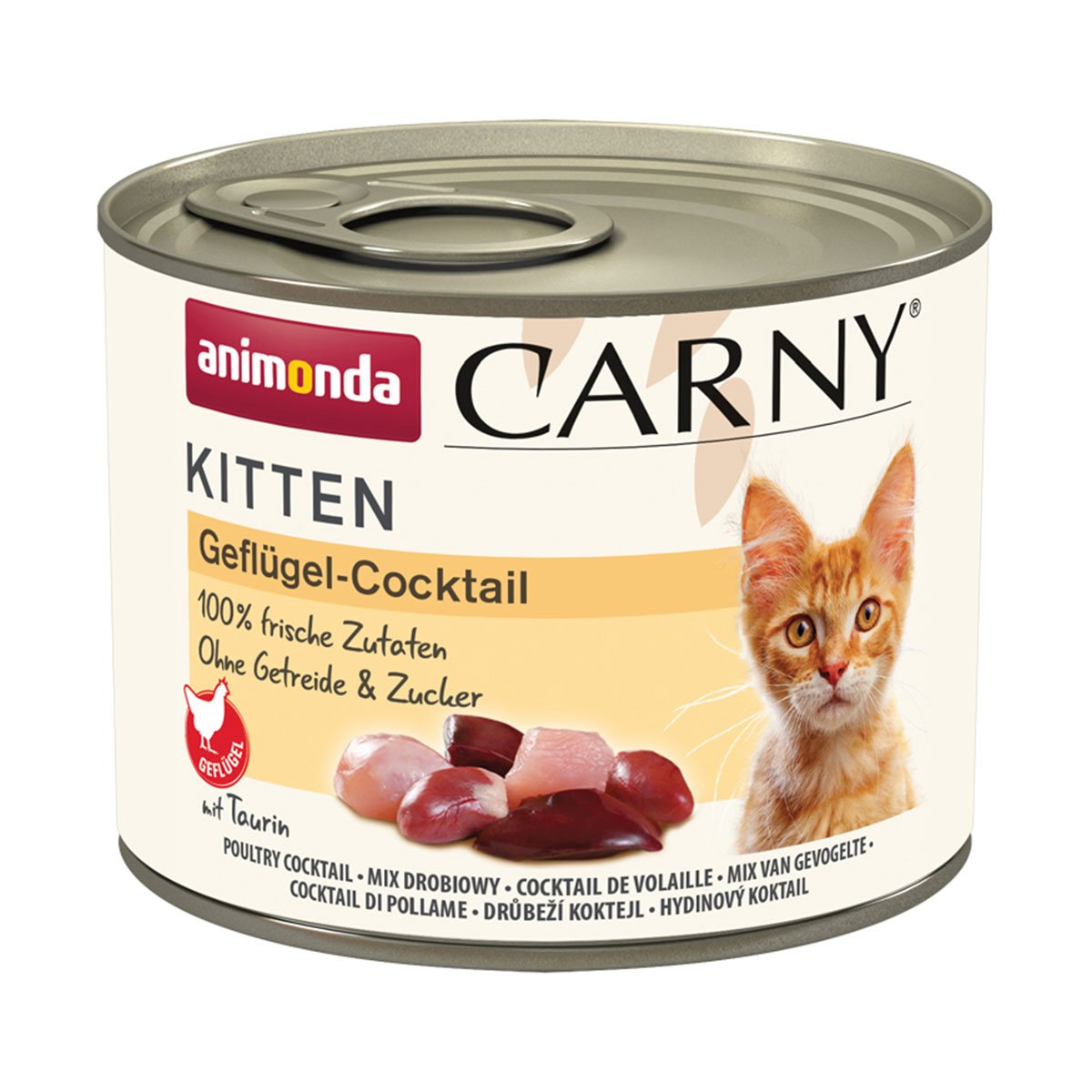 animonda Carny Kitten Geflügel-Cocktail 12x200g von animonda Carny