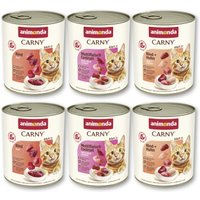 animonda Carny Nassfutter Katze Adult, Mixpaket 6x800 g Mixpaket 1 animonda Carny Nassfutter Katze Adult, Mixpaket 6x800 g Mixpaket 1 von Animonda