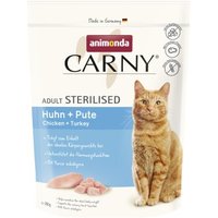 animonda Carny Nassfutter Katze Adult, Sterilised, Huhn und Pute 350 g von Animonda