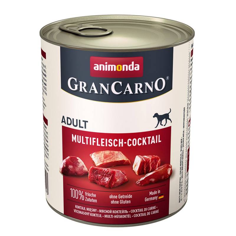 animonda GranCarno Adult Multifleischcocktail 24x800g von animonda GranCarno