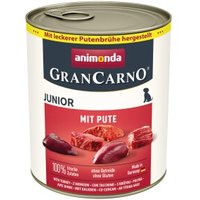 animonda GranCarno Original Junior Pute 12x800 g von Animonda