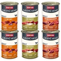 animonda GranCarno Original Nassfutter Hund Adult, Mixpaket 6x400 g Deftige Variation animonda GranCarno Original Nassfutter Hund Adult, Mixpaket 6x400 g Deftige Variation von Animonda