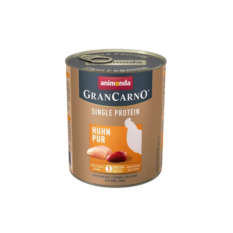 animonda GranCarno single protein Huhn pur 6x800g von animonda GranCarno