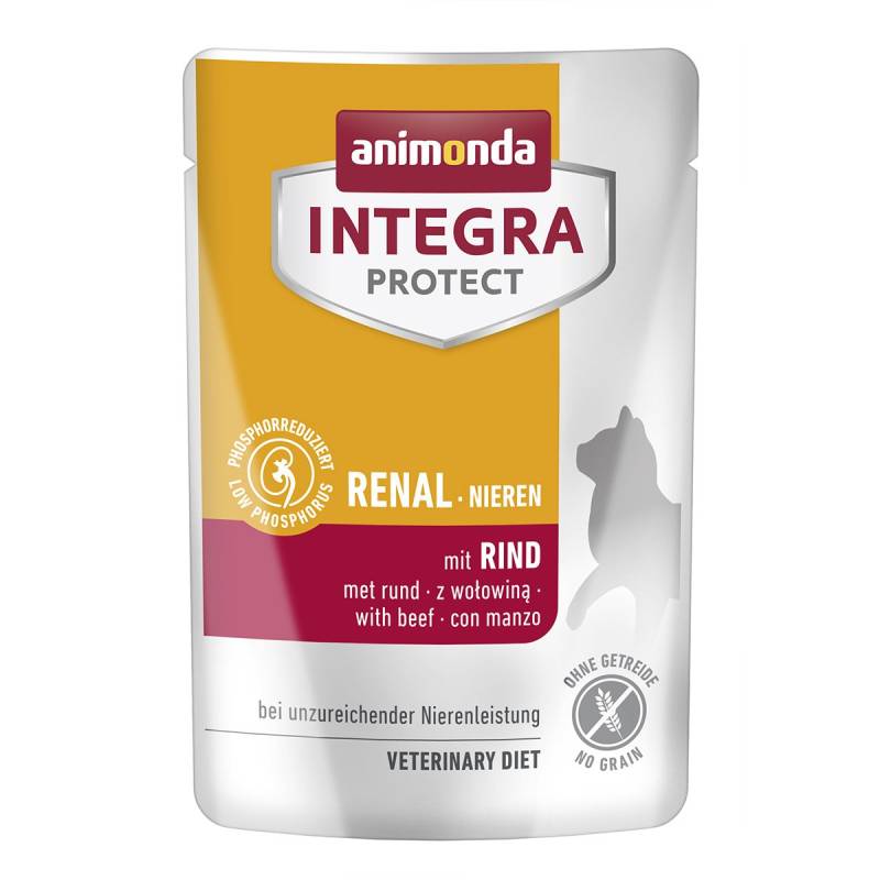 animonda INTEGRA PROTECT Adult Renal Niere mit Rind 8x85g von animonda Integra Protect