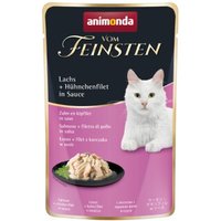 animonda Vom Feinsten 18x50g mit Lachs & Hühnchenfilet, in Sauce von Animonda