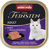 animonda Vom Feinsten Adult Huhn und Meeresfrüchte 32x100 g animonda Vom Feinsten Adult Huhn und Meeresfrüchte 32x100 g von Animonda