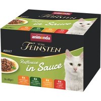 animonda Vom Feinsten Adult Raffinesse in Sauce Mixpack 24x85 g von Animonda