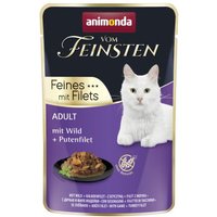animonda Vom Feinsten Katze Feines mit Filets Adult Pute und Wild 18x85 g animonda Vom Feinsten Katze Feines mit Filets Adult Pute und Wild 18x85 g von Animonda