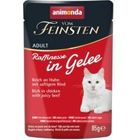 animonda Vom Feinsten Nassfutter Katze, Adult, Raffinesse, in Gelee, Huhn mit Rind 24x85 g animonda Vom Feinsten Nassfutter Katze, Adult, Raffinesse, in Gelee, Huhn mit Rind 24x85 g von Animonda