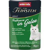 animonda Vom Feinsten Nassfutter Katze, Adult, Raffinesse, in Gelee, Huhn mit Wild 24x85 g animonda Vom Feinsten Nassfutter Katze, Adult, Raffinesse, in Gelee, Huhn mit Wild 24x85 g von Animonda