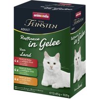 animonda Vom Feinsten Nassfutter Katze Raffinesse in Gelee MixPack Varietäten 12x85 g Huhn mit Rind animonda Vom Feinsten Nassfutter Katze Raffinesse in Gelee MixPack Varietäten 12x85 g Huhn mit Rind von Animonda