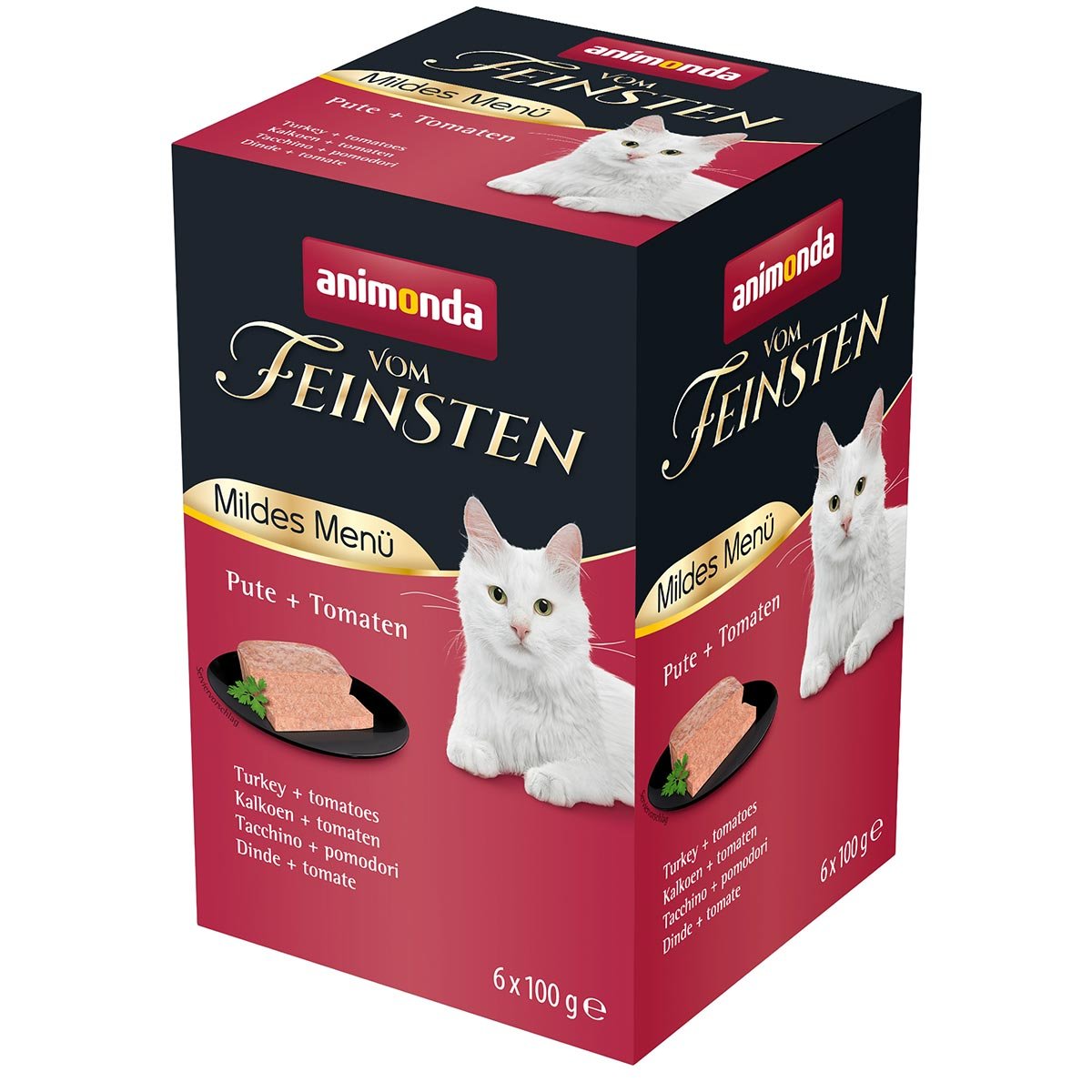 animonda vom Feinsten Adult Mildes Menü Pute + Tomaten 6x100g animonda vom Feinsten Adult Mildes Menü Pute + Tomaten 6x100g von animonda vom Feinsten