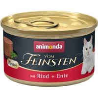animonda vom Feinsten Adult Rind und Ente 12x85 g animonda vom Feinsten Adult Rind und Ente 12x85 g von Animonda