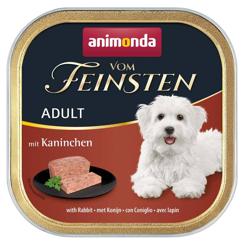 animonda vom Feinsten adult mit Kaninchen 22x150g von animonda vom Feinsten