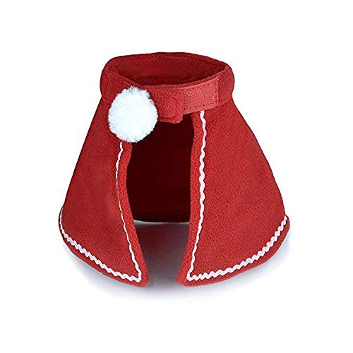 Anjing Weihnachtskatzenumhang Weihnachten Katzenkostüm niedlich verstellbar Santa Claus Kleidung Haustier Hoodie Mantel von Anjing