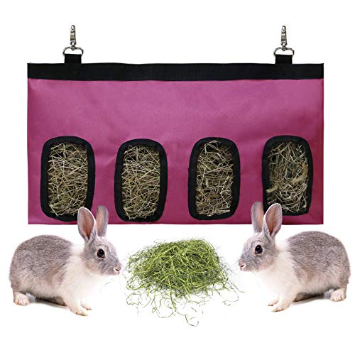 Kaninchen-Heu-Futterstation Meerschweinchen-Heu-Futterstation Tasche Hasen-Heuhalter Aufbewahrung für Kleintiere Chinchilla-Hamster von Anjinguang