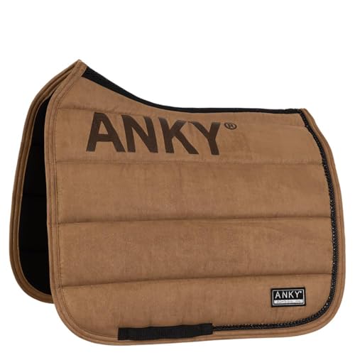 Anky Schabracke Suede Dressur Braun - Dressur Full/WB von Anky