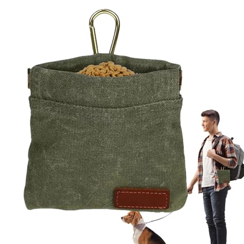 Anloximt Hundeauslauftasche, Gürteltasche für Hundeleckerlis | Freisprech-Trainingsbeutel für Hundeleckerli,Hunde-Welpen-Tasche, Haustierfutter-Snack-Belohnungstasche, Hunde-Trainings-Snack-Tasche von Anloximt