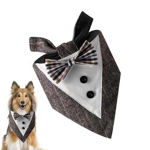 Anloximt Hundehalstuch für kleine Hunde, Bandana für Hunde,Kleines Hunde-Bandana, modische Hunde-Urlaubs-Bandanas - Hundetaschentücher. Wunderschönes Hundezubehör für Partys, Hochzeiten, Fotografie von Anloximt