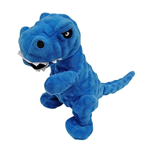 Anloximt Quietschendes Dinosaurier-Hundespielzeug - Hund Kauspielzeug Grunzen Dinosaurier Sound - Squeaker Chew Training Puppy Supplies, langlebiges Grunzen-Dinosaurier-Hundespielzeug von Anloximt