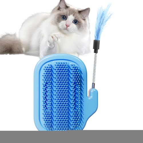 Anloximt Wandecke Kratzbrett Für Katzen - Selbstpflege Kratzbrett Mit Katzenminze,Kamm Bürste Fellpflege Haustierbedarf Für Möbel Kitten Hunde Kaninchen Anloximt Wandecke Kratzbrett Für Katzen - Selbstpflege Kratzbrett Mit Katzenminze,Kamm Bürste Fellpflege Haustierbedarf Für Möbel Kitten Hunde Kaninchen von Anloximt