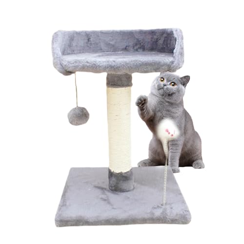Katzenturm - Indoor Cats Katzenkratzturm | Gemütlicher Mini-Katzenpfleger, interaktives Spielzeug für schlafende und spielende Kätzchen und Katzen Anloximt von Anloximt