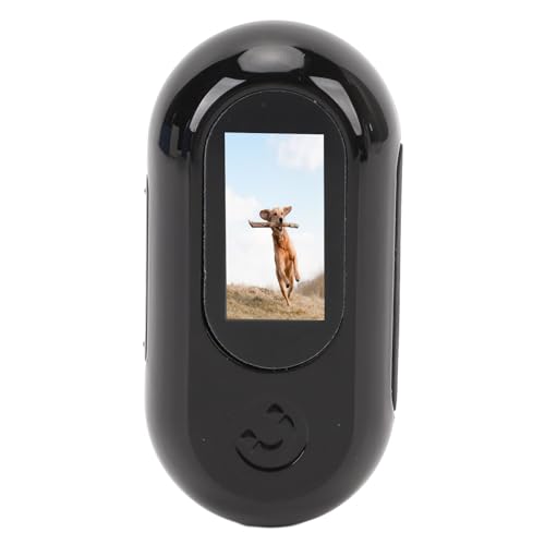 Annadue Haustierhalsband Kamera 1080P HD, Kleine DV Kamera mit 0,96 Zoll LCD Bildschirm und 130° Weitwinkelobjektiv, Kompakte Action Kamera für Haustiere, Reisen, Reiten (128GB) von Annadue