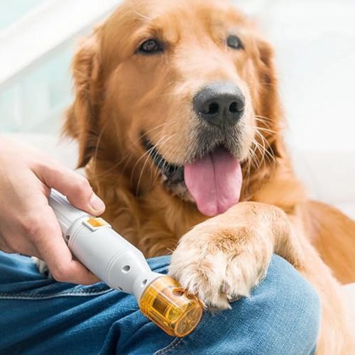 Anosiar Premium Elektrischer Haustier-Nagelknipser, schmerzfreier Nagelknipser für Haustiere, Hunde und Katzen von Anosiar