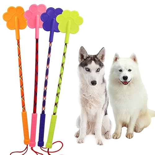 Anoudon 3-Stücke Haustier Hund und Katze Training Peitsche Gummi Liebe Beat Training Hund Stick Haustier Spielzeug (kleine Größe 42cm gemischte Farbe) von Anoudon