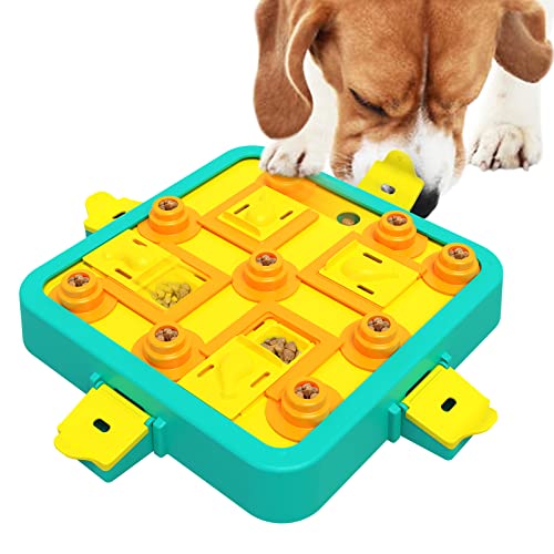 Anoudon Hundespielzeug Schachbrett Futter Leckage langsame Nahrung Hund Nutzen Smart Spielzeug Training Spielzeug Futter Leckage Schüssel von Anoudon